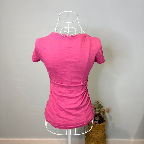 Cute vintage y2k pink Aeropostale tight t shirt - Picture 3 of 6